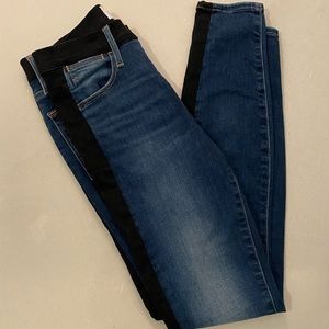 Woman’s Frame Le Hi Skinny Tuxedo Jeans